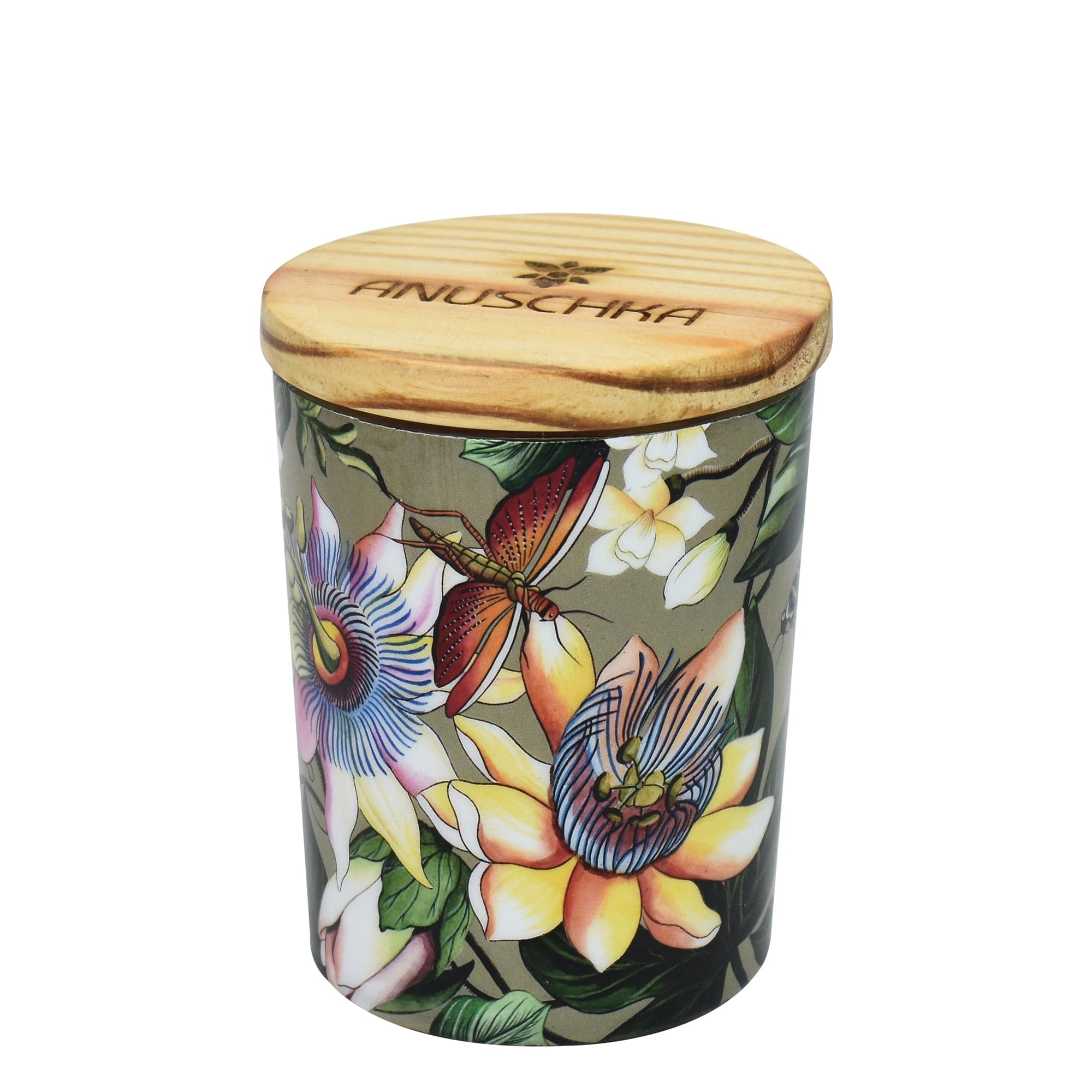 Printed Glass Candle Jar - 25005