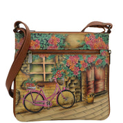 Vintage Bicycle Expandable Travel Crossbody - 550