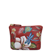 Crimson Garden Coin Pouch - 1031