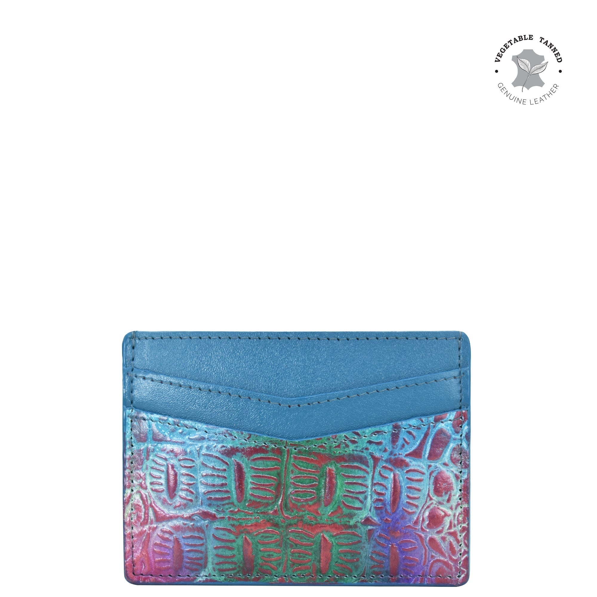 Croc Embossed Day Dream Credit Card Case - 1032