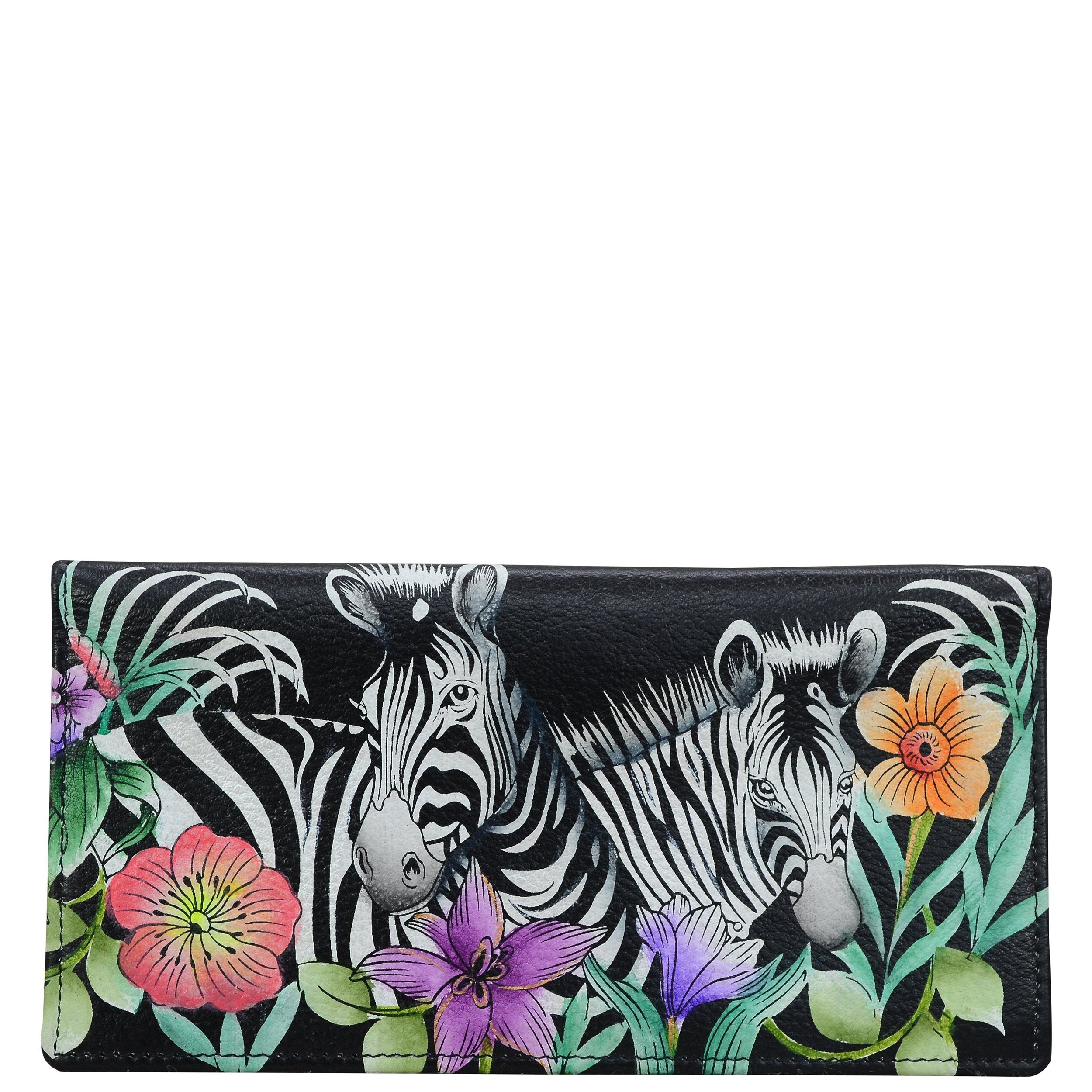 Playful Zebras Checkbook Cover - 1056