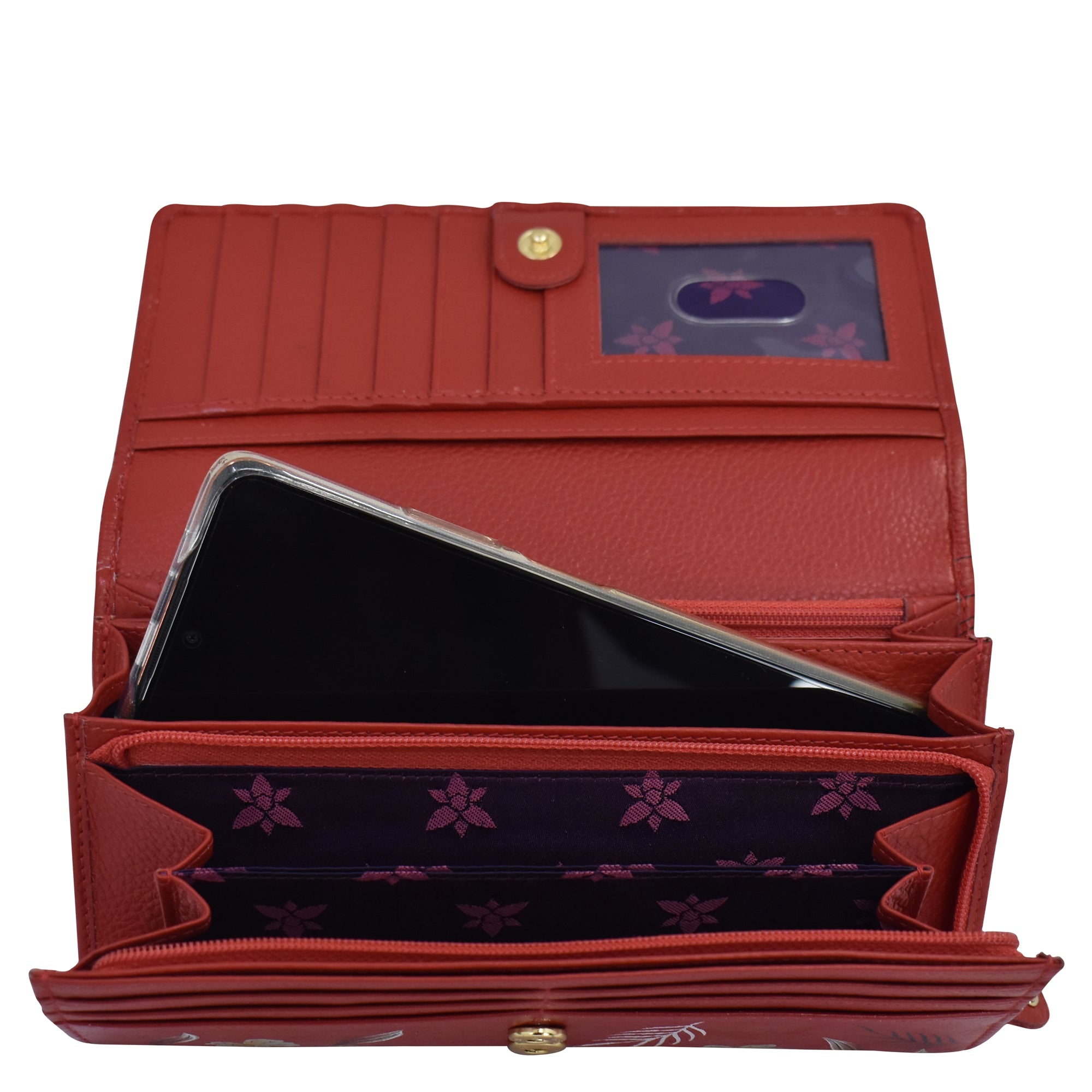 Accordion Flap Wallet - 1112