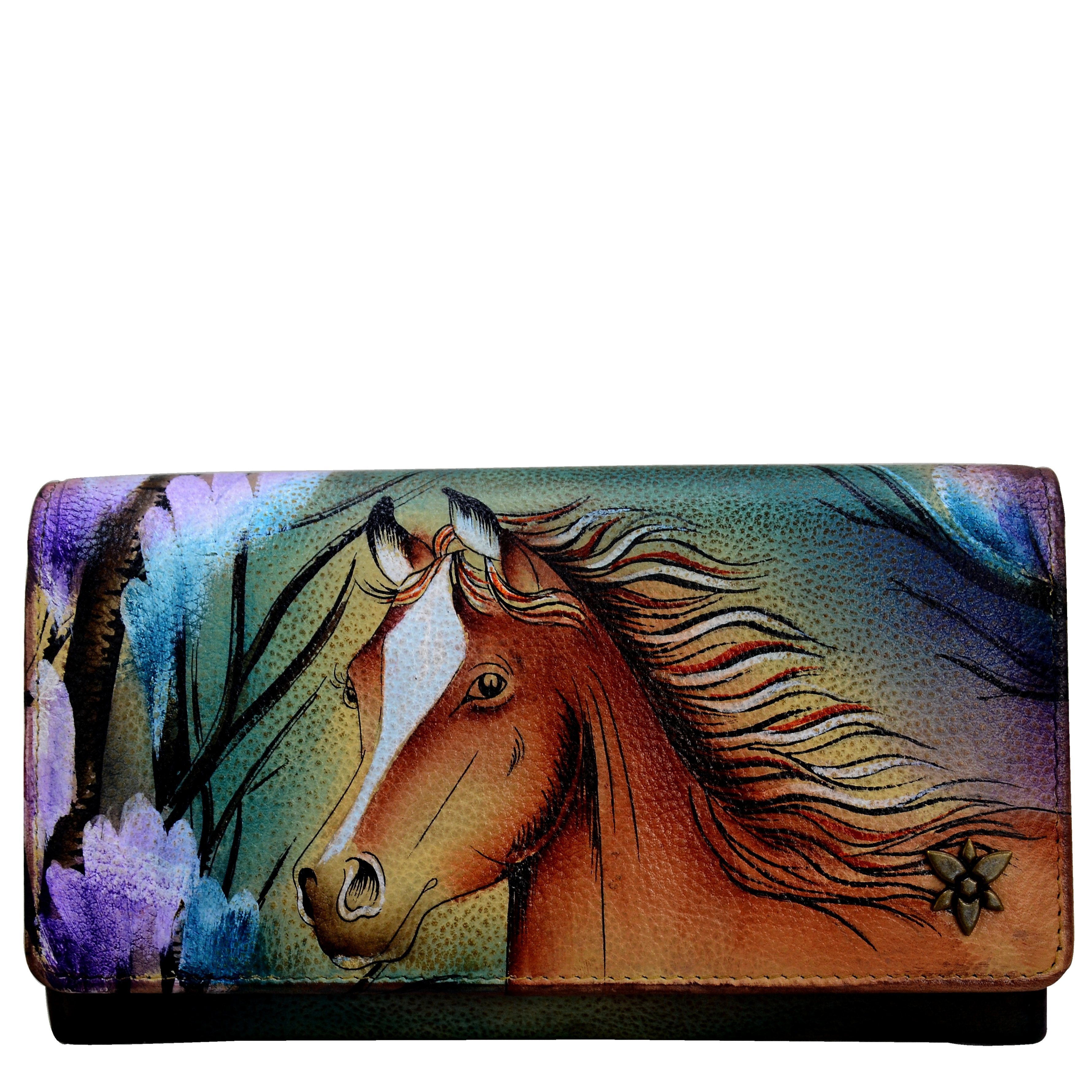 Free Spirit Accordion Flap Wallet - 1112