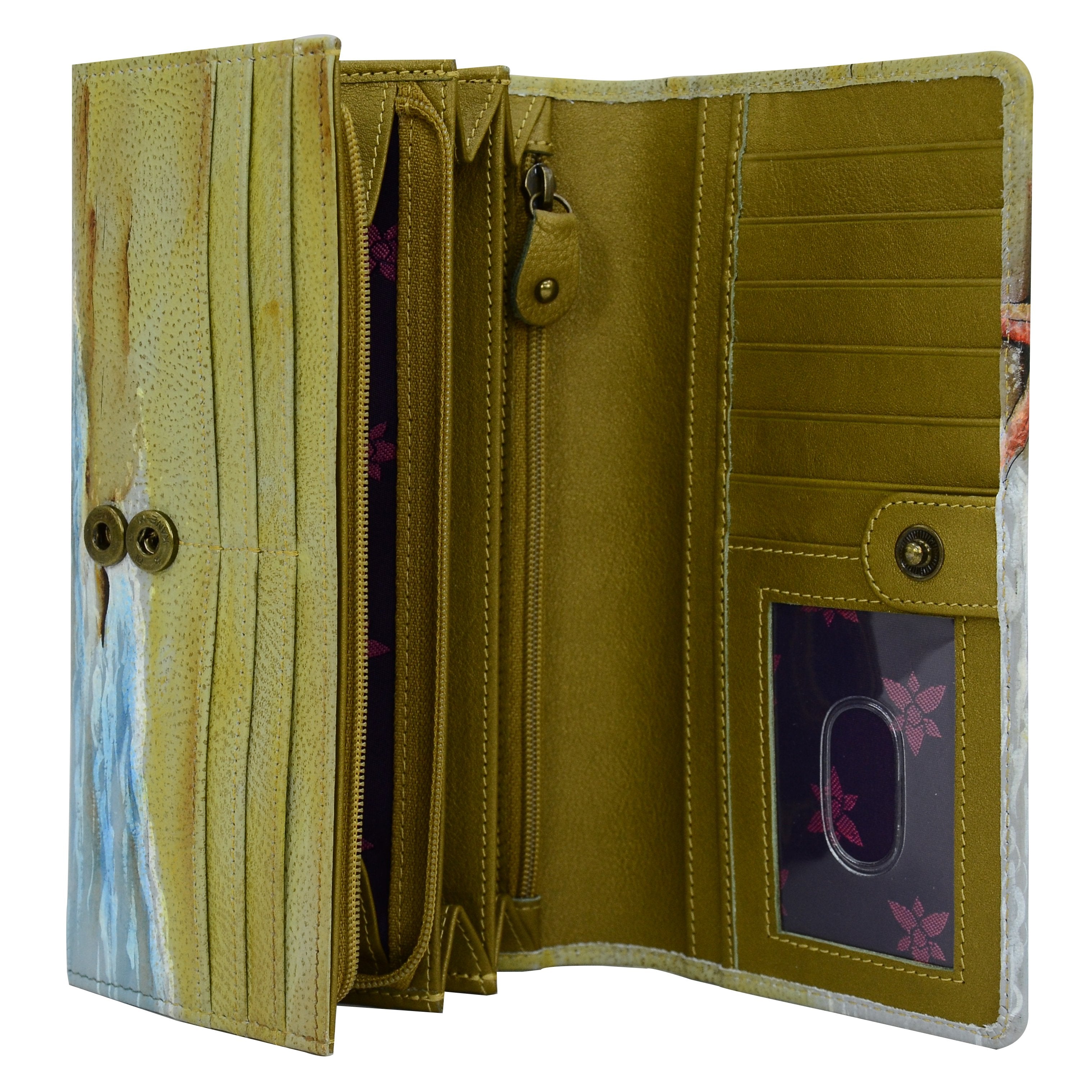 Accordion Flap Wallet - 1112