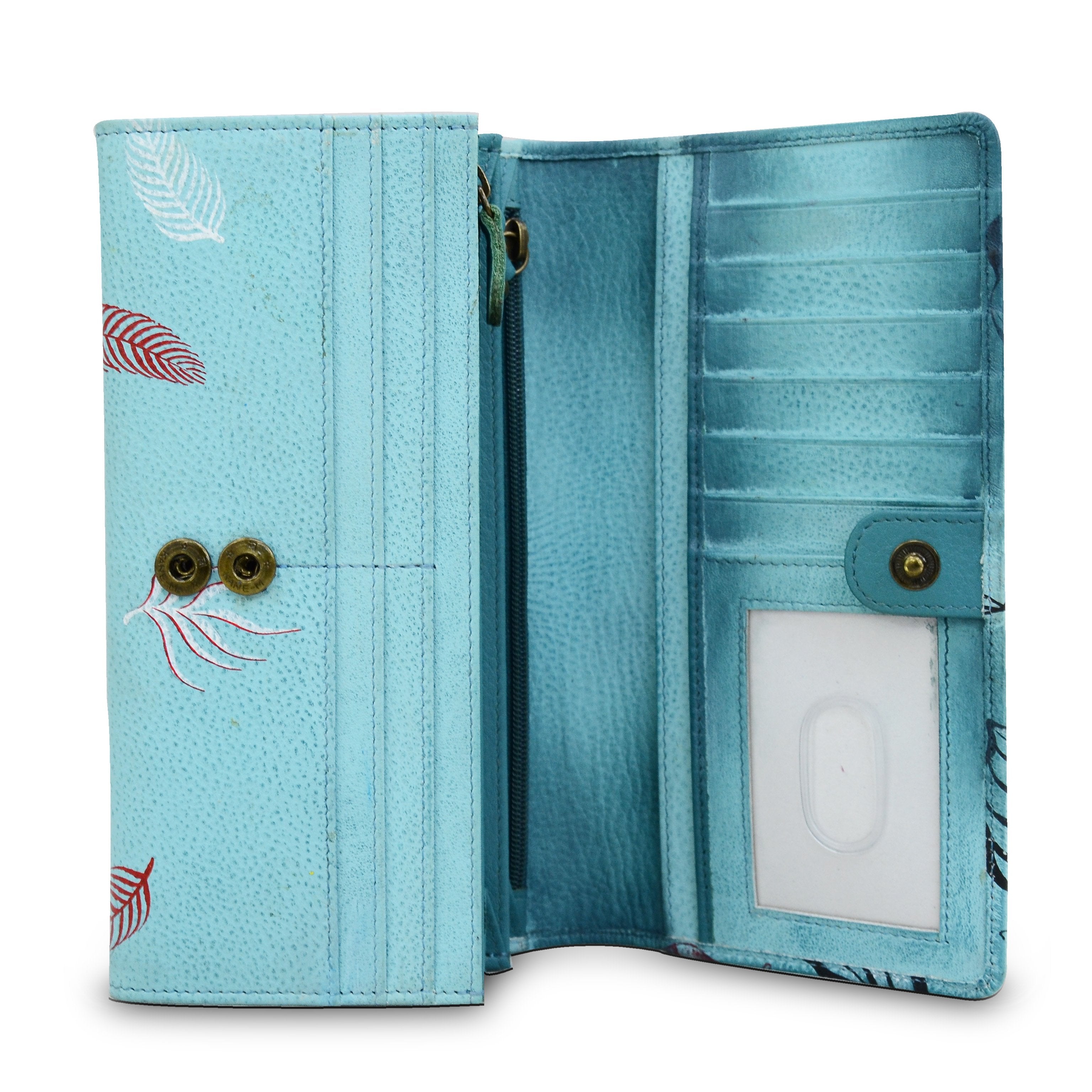 Accordion Flap Wallet - 1112