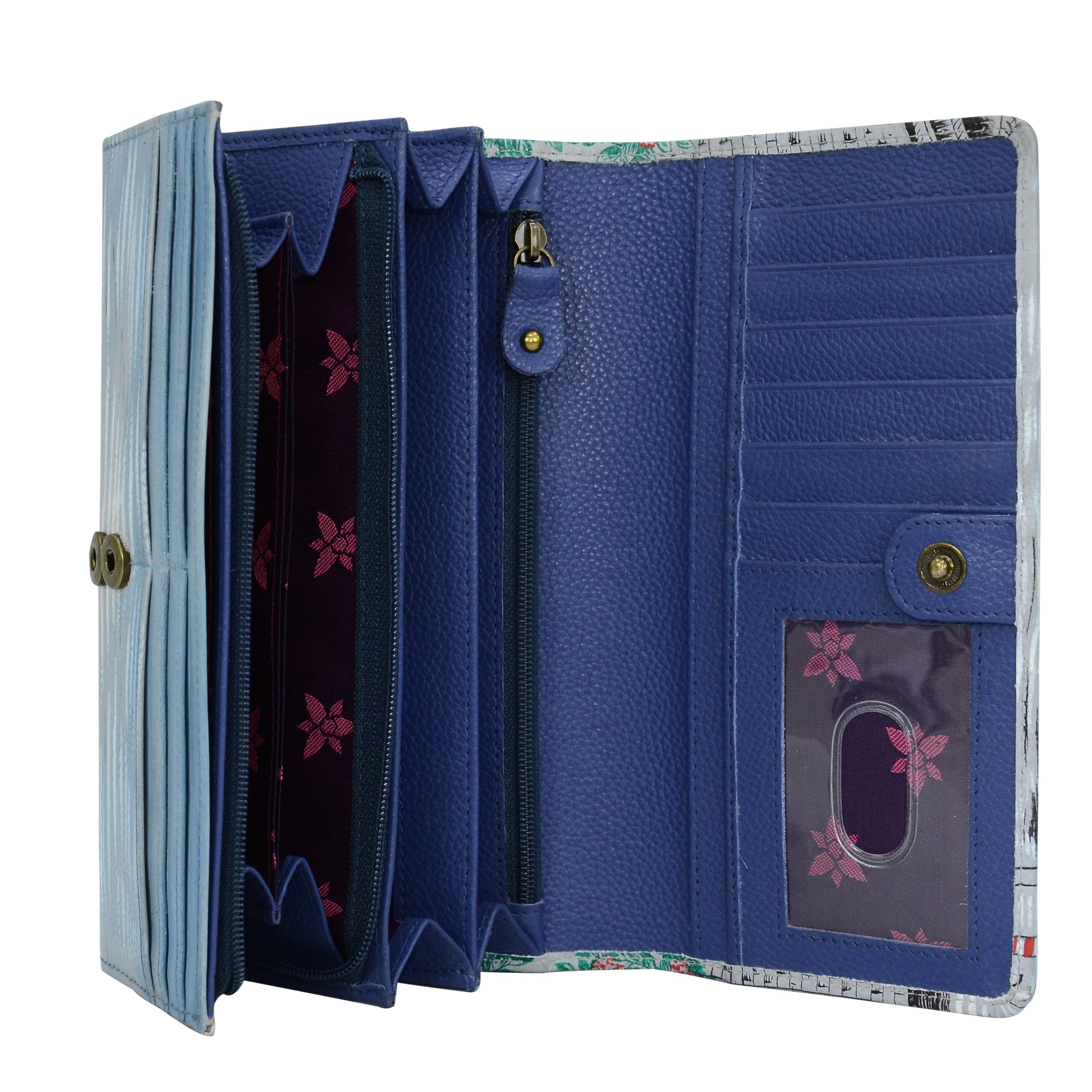 Accordion Flap Wallet - 1112