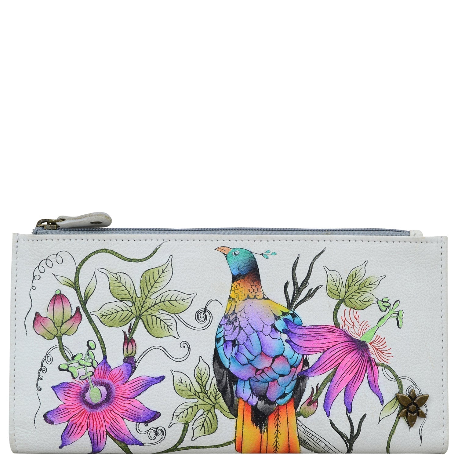 Himalayan Bird Two Fold RFID Wallet - 1171