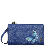 Garden of Delight Organizer Wallet Crossbody - 1149