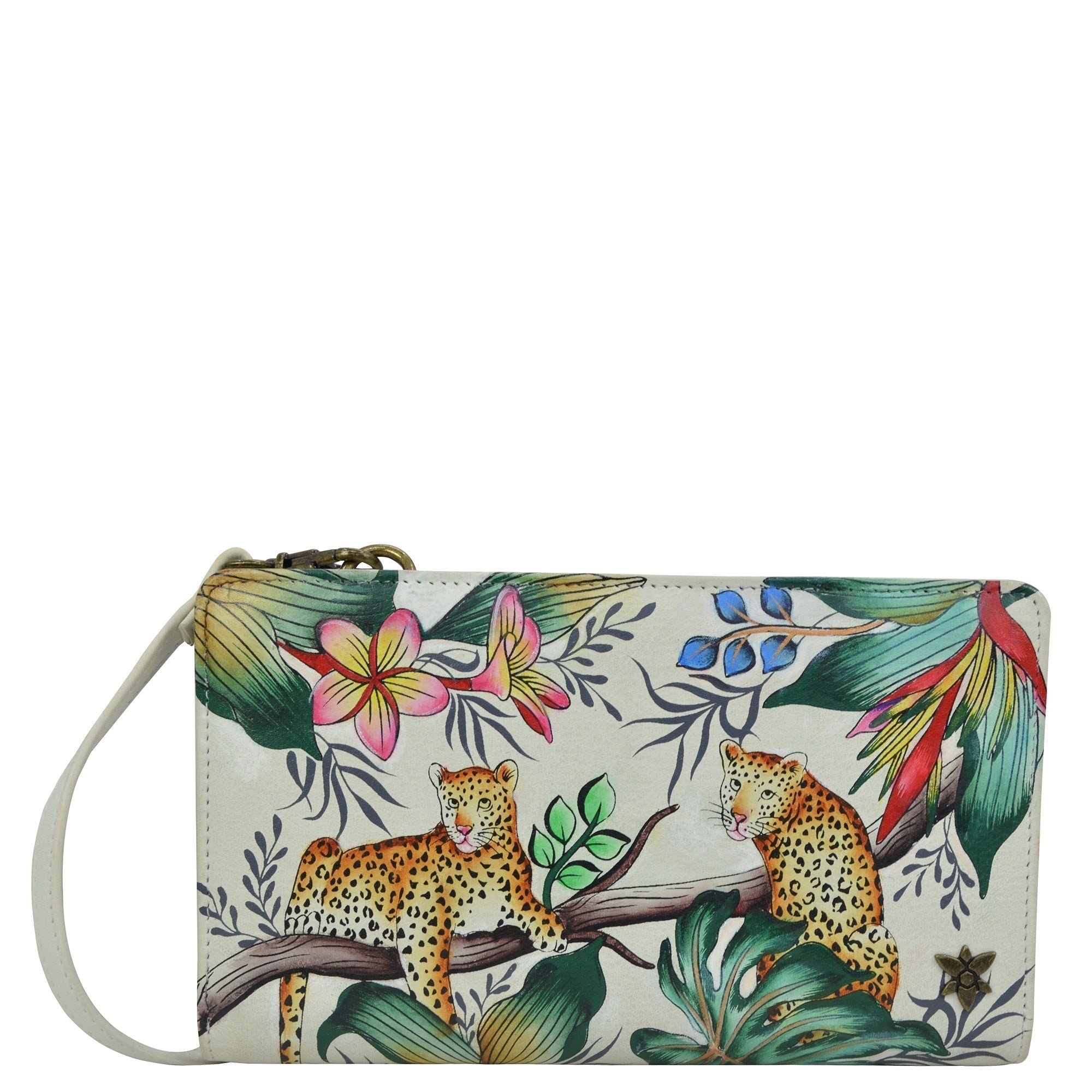 Jungle Queen Organizer Wallet Crossbody - 1149