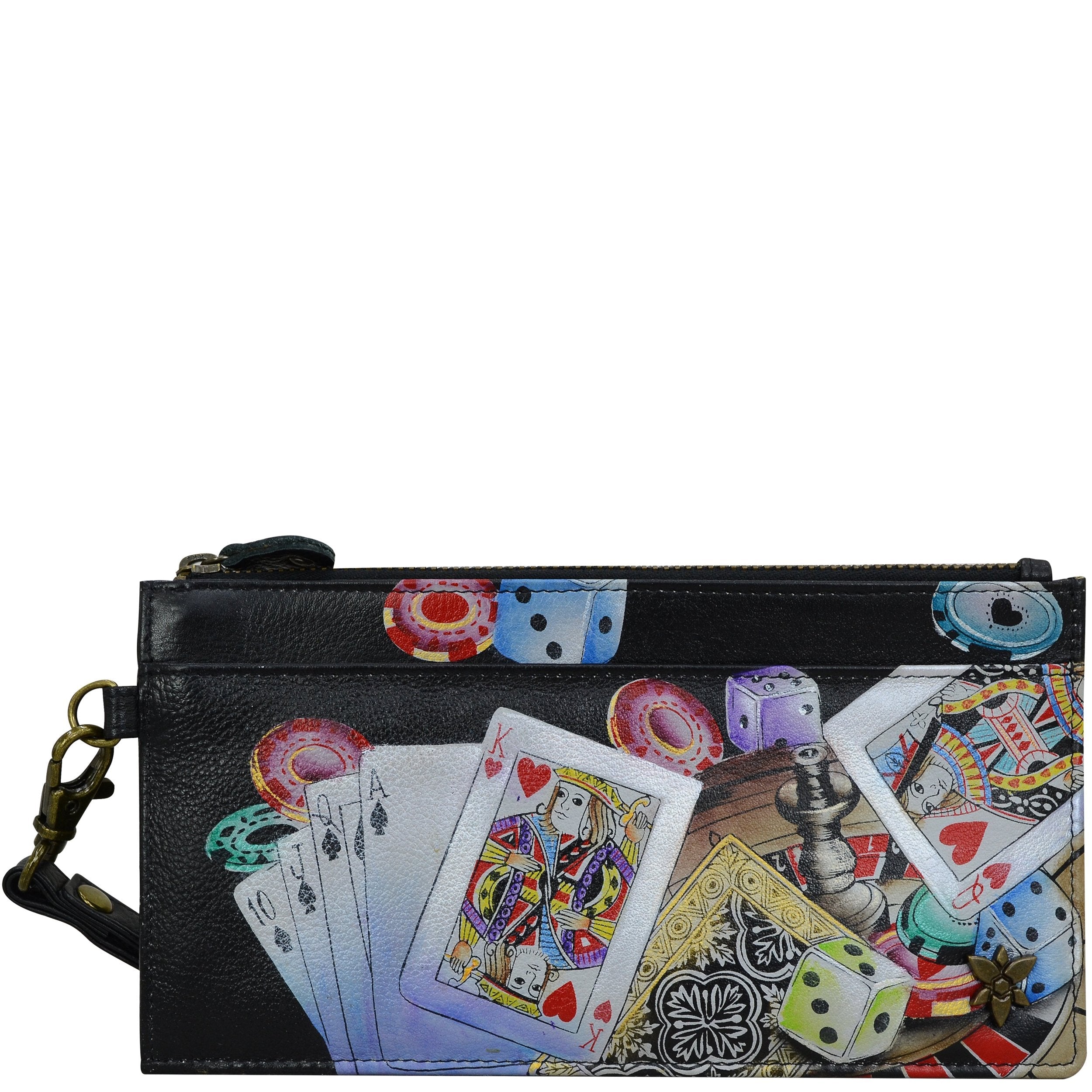 High Roller Clutch Organizer Wristlet - 1151