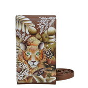 Cleopatra's Leopard Smartphone Crossbody - 1154