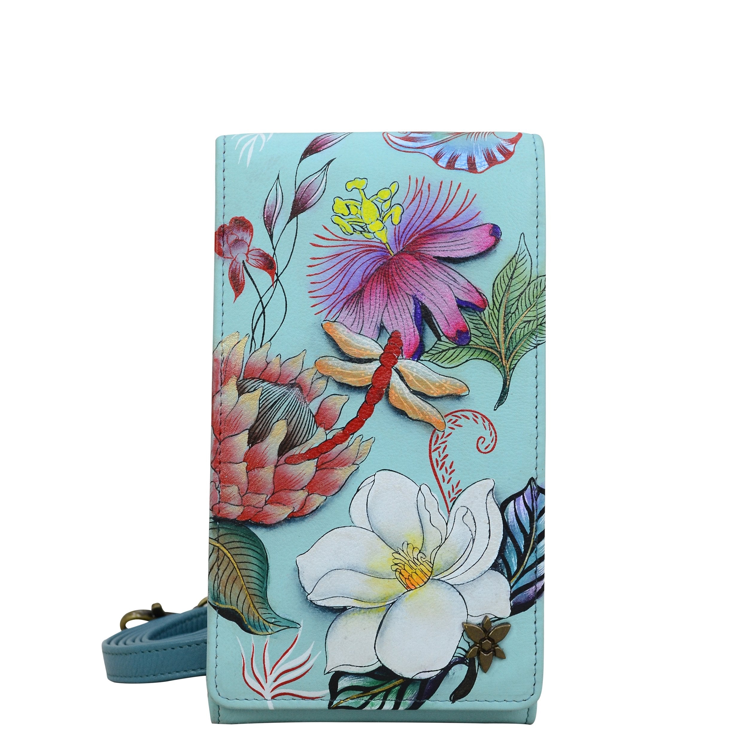 Jardin Bleu Smartphone Crossbody - 1154