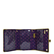 Fabric with Leather Trim Toiletry Case - 13001