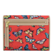 Fabric with Leather Trim Toiletry Case - 13001