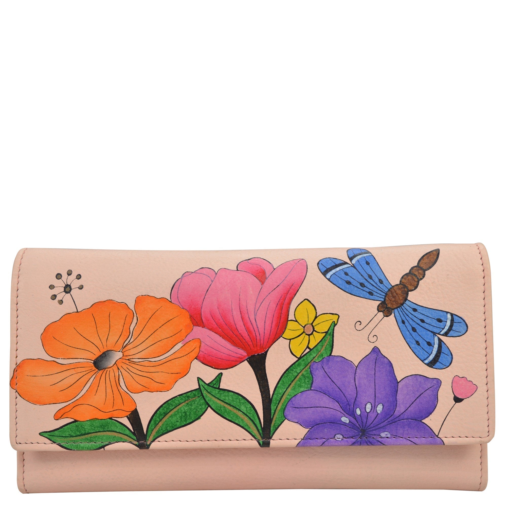 Dragonfly Garden Multi Pocket Wallet - 1710