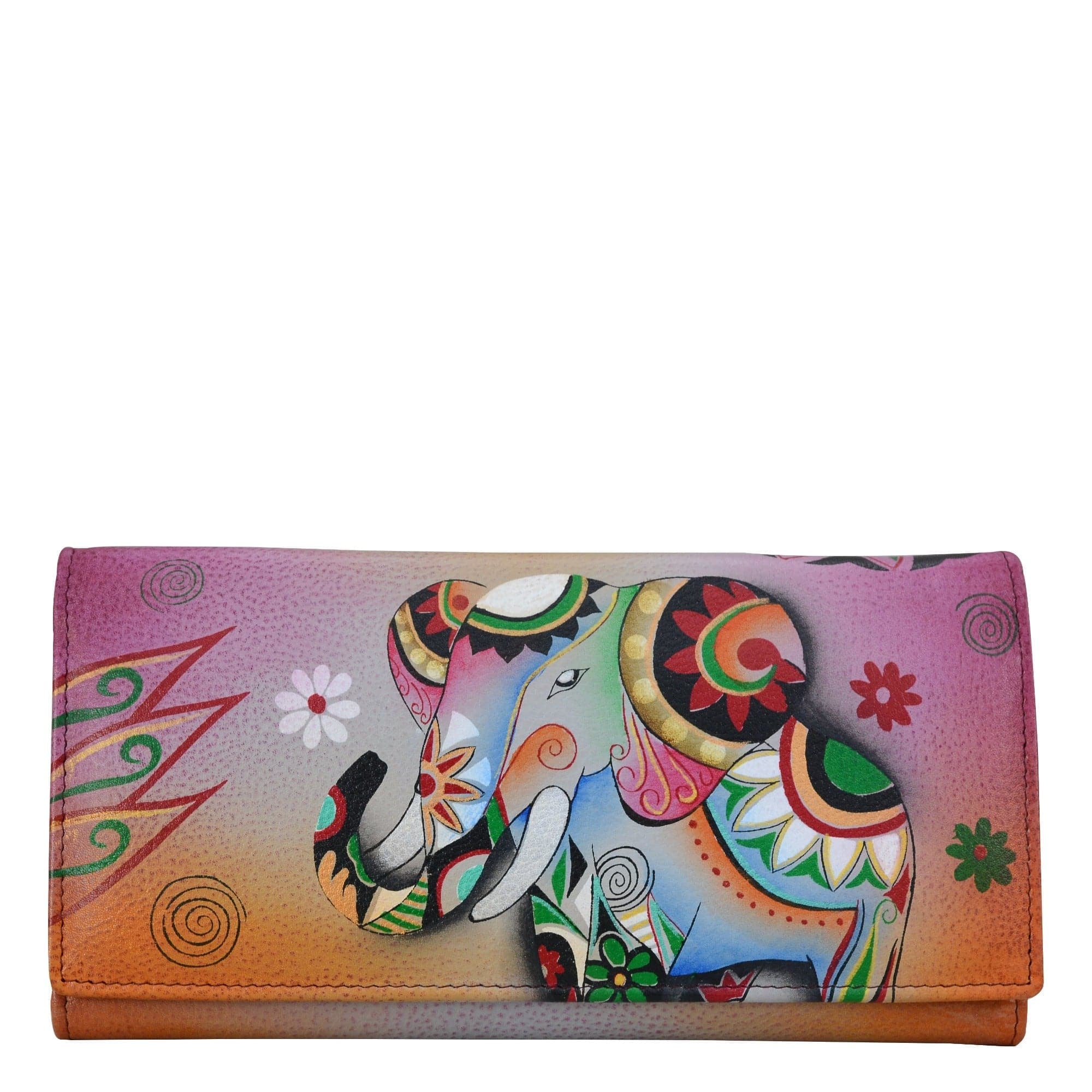 Retro Elephant Multi Pocket Wallet - 1710