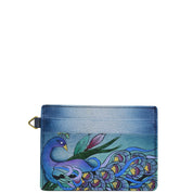 Midnight Peacock Credit card Case - 1825