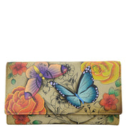 Floral Paradise Three Fold Organizer Wallet - 1860