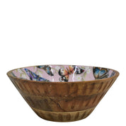 Wooden Printed Bowl - 25003