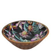 Wooden Printed Bowl - 25003