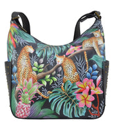 Jungle Queen Classic Hobo With Studded Side Pockets - 433