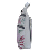 Medium Crossbody With Double Zip Pockets - 447