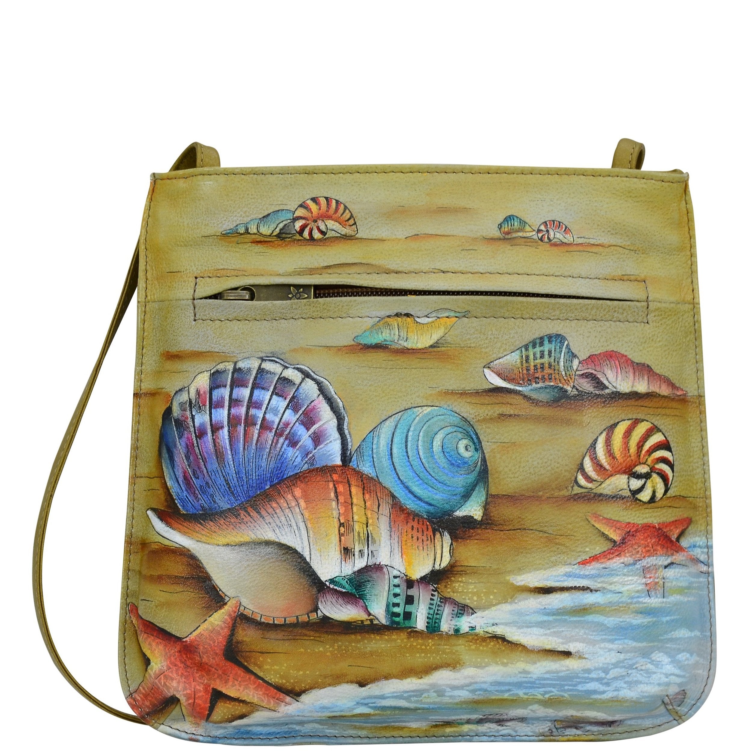 Gift of the Sea Slim Crossbody With Front Zip - 452