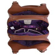 Triple Compartment Satchel - 469