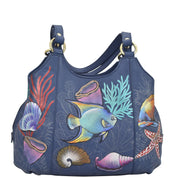 Mystical Reef Triple Compartment Satchel - 469