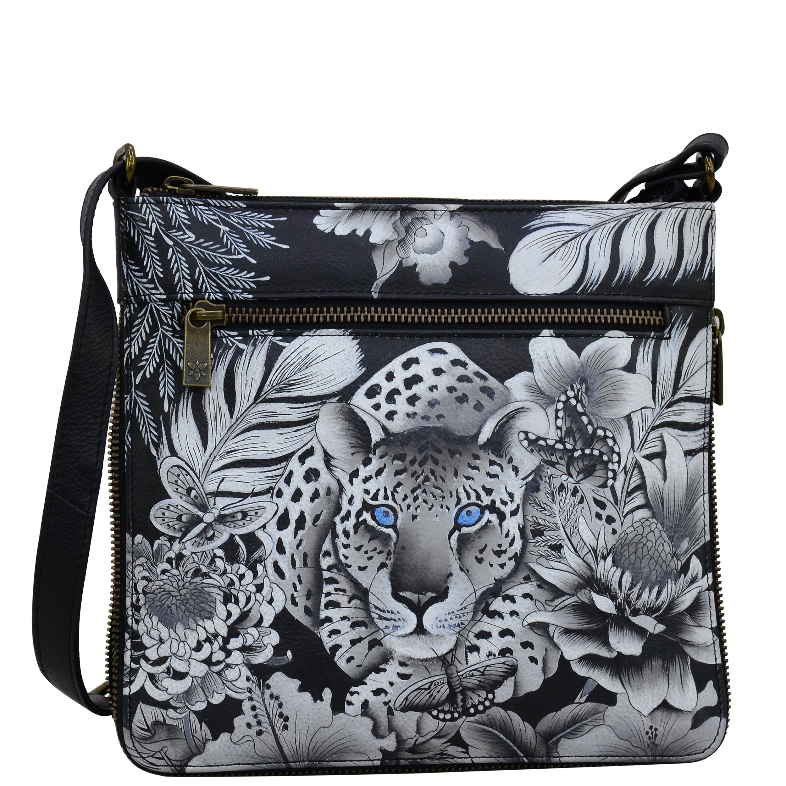 Cleopatra's Leopard Expandable Travel Crossbody - 550