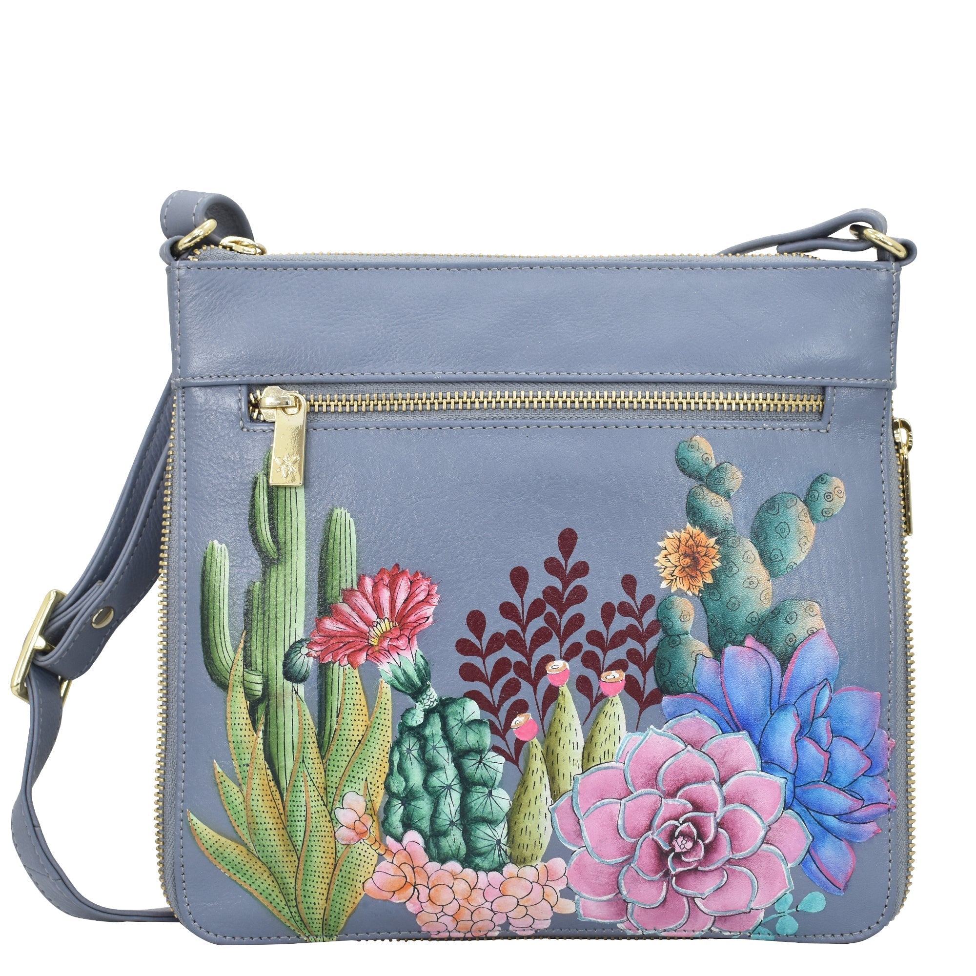 Desert Garden Expandable Travel Crossbody - 550