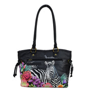 Double Handle Large Tote With Magnetic Closure - 569