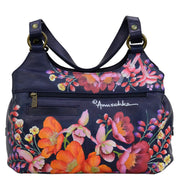 Triple Compartment Large Satchel - 652