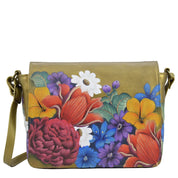 Dreamy Floral Flap Crossbody - 683