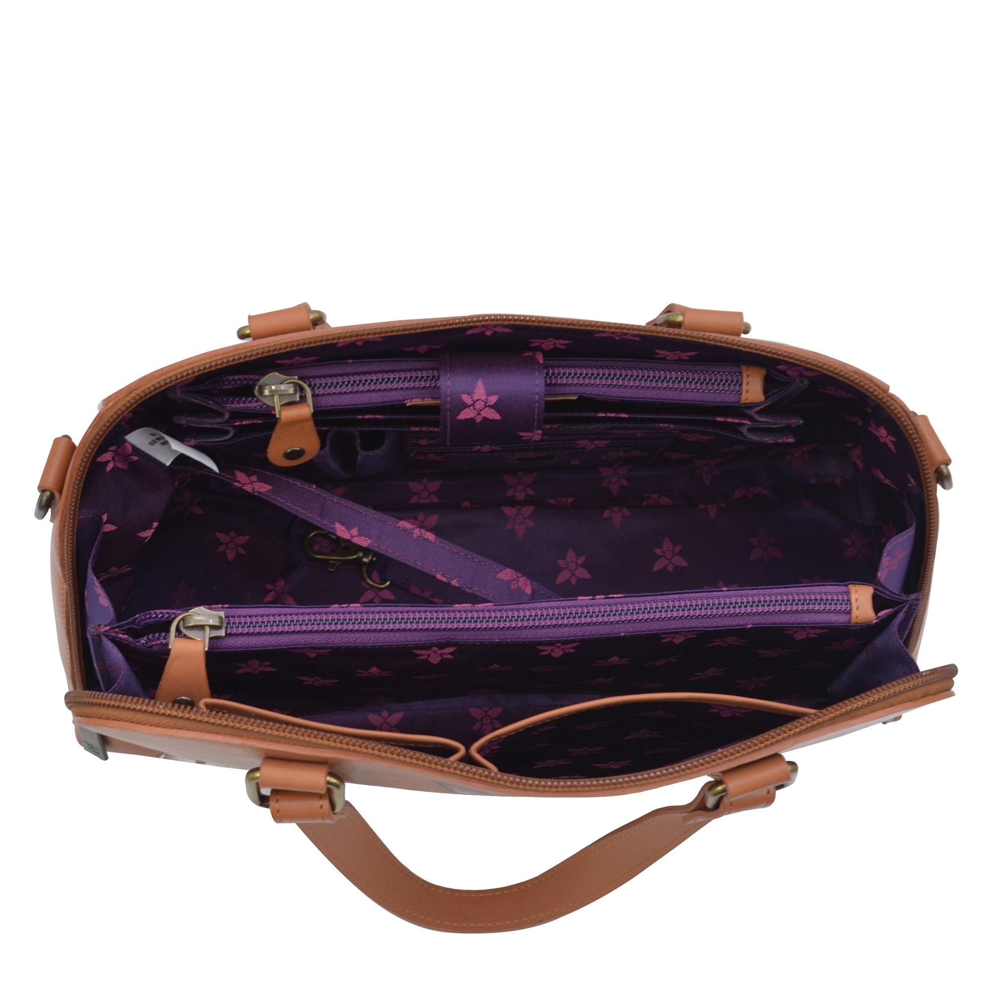 Wide Organizer Satchel - 695