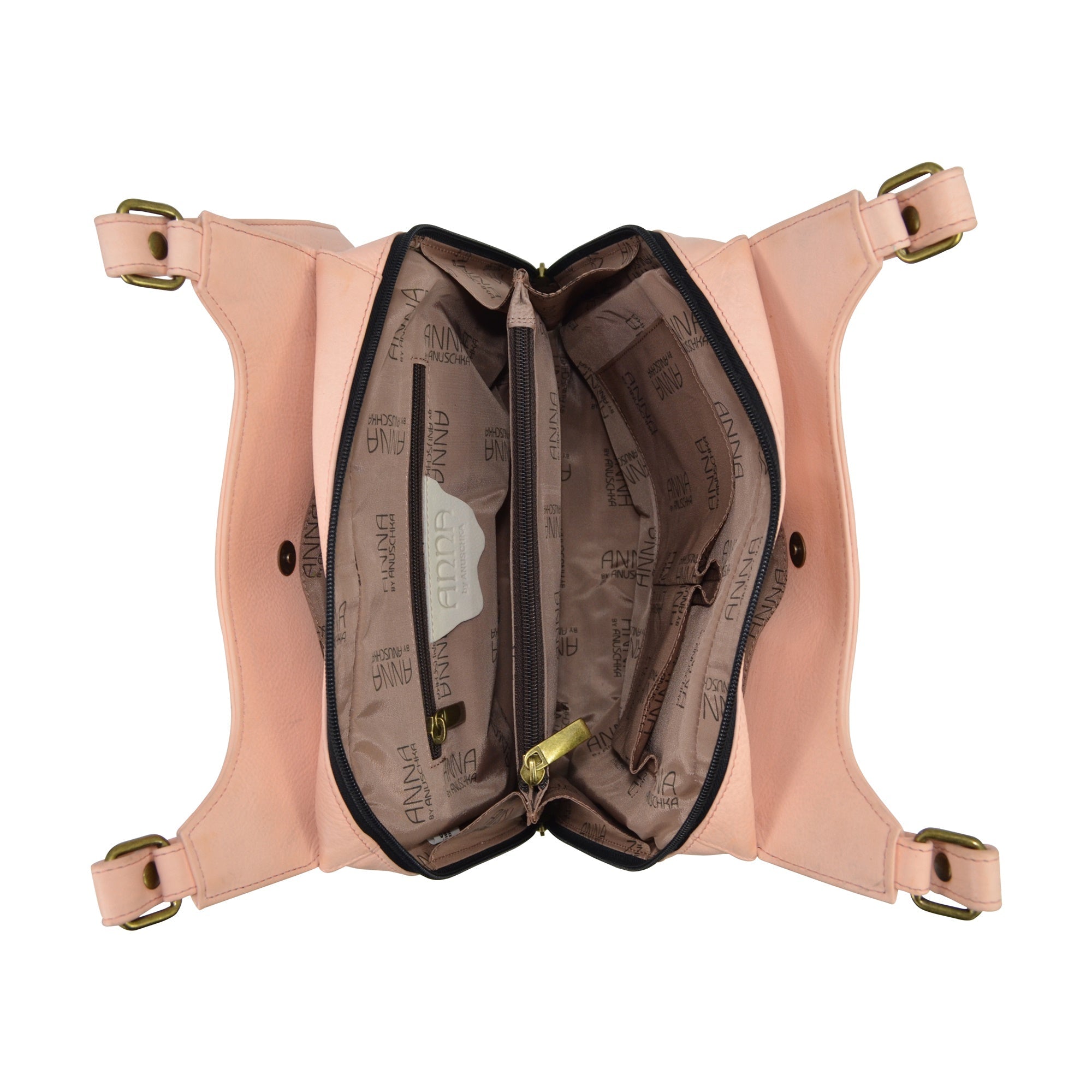 Triple Compartment Satchel - 7001