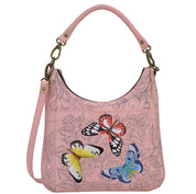 Butterfly Garden Large Classic Hobo - 8467